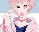 人物のイラストを描きます 安い値段でカッコ可愛く描きます!! イメージ3
