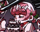 レトロアニメ風なアイコン描きます パキッとした高彩度の個性溢れるアイコンにしませんか？ イメージ4