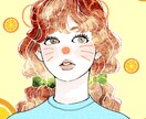 おしゃれ可愛いイラスト描きます ＊納期相談OK＊アイコン利用◎SNS利用◎商用利用◎ イメージ2