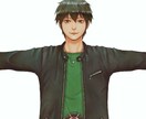 1枚絵、似顔絵、3面図描きます あなただけのイラスト、似顔絵を書かせて頂きます イメージ1