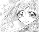 目力強めな少女漫画タッチイラスト描きます ひと昔前のちょい懐かしな少女漫画イラスト好きなあなたへ イメージ9