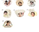 お子さんの可愛いLINEスタンプを作ります 写真を送るだけ♪40種類から選ぶベージュ系LINEスタンプ！ イメージ5