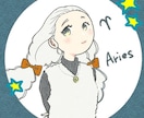 ふんわり優しい女の子イラストアイコン描きます ガールズイラスト　デジタルにて イメージ4