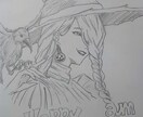 ペン画がお好きな方にオリジナルペン画を描きます オリジナルなので世界に1つしかない絵をお届けします イメージ4