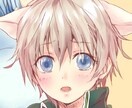 可愛い系アイコンイラスト描きます 女の子も男の子も猫ちゃんも動物もかきます～♪ イメージ3