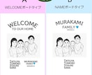 世界に１つ。オリジナルファミリーポスター作ります 【ギフトにも◎】家族の思い出を昭和レトロ漫画のワンシーンに♩ イメージ10