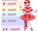 最短3日納品！キラキラ配信向けイラスト制作します キラキラで可愛い配信用イラスト、幅広く対応します。 イメージ3