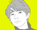 名刺やアイコン向きの似顔絵を提供いたします インパクトのある似顔絵をオシャレに描きます イメージ3