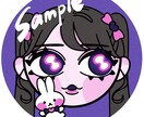 自由にカスタム！！SNSで目立つ顔アイコン描きます 自分風にも！推し風にも！？特別価格5名様まで3000円〜★ イメージ8