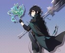 イラスト作成やキャラデザイン承ります 色々な絵柄に対応してます。まずはご相談からお気軽に！ イメージ8