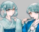 SNS用のアイコン・イラスト描きます 可愛いイラストから個性的なイラストまでお手軽に！ イメージ4