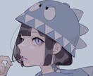 独特な世界観のイラストを提供します 動画用・アイコン・立ち絵など、幅広く対応可能です！ イメージ5