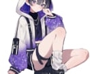 キャラデザ込み立ち絵・制作します 商用利用込み！キャラデザ・全身立ち絵を丁寧に制作します！ イメージ8