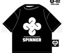 ロゴ風テキスト・アイコンのTシャツデザインします シンプルでお洒落が際立つ、プロスペックなTシャツ制作します。 イメージ3
