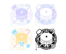シンボルロゴを作成します あなたのイメージを盛り込んだオリジナルデザイン! イメージ1