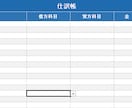 副業向け仕訳帳Excel作成します 入力するだけで集計・試算表まで自動表示 イメージ3