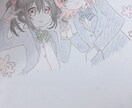 色紙を送る相手の好きなキャラクターを色紙に書きます 誕生日、サプライズ、記念日などなど イメージ8