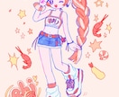 かわいい全身イラスト描きます キャラクターの魅力を引き出す可愛い全身イラストを描きます！ イメージ5