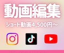 ショート動画制作します 編集に費やす時間を、“本当に使いたい時間”に イメージ1