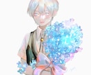 繊細なタッチで目を引くイラスト制作します 1枚絵/立ち絵/サムネ/アイコン/SNS用イラストetc. イメージ5
