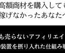 何も売らないアフィリエイトで最大の旨味を引出します 自動ツールを組込み仕組化できたアフィリエイト戦略の全貌を暴露 イメージ1