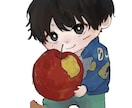 ご希望に合わせたイラスト制作します 柔らかい雰囲気やかわいくかっこいい表情のイラストが得意です！ イメージ8