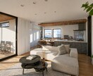 最短2日リアルな住宅パースを作成します 【現役設計士・二級建築士が対応】 イメージ1