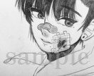 モノクロでアイコンやイラスト制作します あなたのSNSアカウントをアイコンから彩ります！ イメージ4