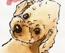 愛犬の似顔絵イラストをお描きします アイコン、鑑賞用、プレゼントに イメージ2