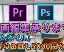 ４０万人登録者の専属動画編集者！動画編集します 高クオリティの動画編集作業、格安3000円から！ イメージ1