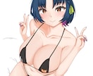 キャラクター描きます 顔から全身まで一体2500円で描きます！ イメージ3