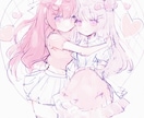 ふわっと可愛いアイコン描きます あなただけのオリジナルアイコン作ります！ イメージ4