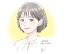 ビジネス◎おしゃれで清潔感のあるイラスト描きます 大人かわいいアイコンで信頼度UP！インスタ・ココナラ用に イメージ5
