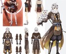 魅力的なキャラクタデザインを致します あなただけの魅力的なキャラクターデザインを行います イメージ2