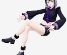 パッと目を引くアニメ系イラスト描きます SNSアイコンから動画用立ち絵まで対応◎ イメージ7