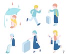 商用可！スキマを彩るポップイラスト描きます ポップなデザインはお任せください！ イメージ8