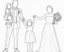 即納】おしゃれな線画イラスト描きます スピード重視で対応させていただきます！ イメージ3