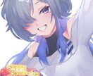 イラスト作成します 歌ってみた・立ち絵・SNSアイコン等々、イラストお描きします イメージ2
