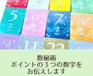 数秘術／大切な３つの数字を教えます 自分を知りたい、より自分らしく生きられるようになりたい方へ イメージ1