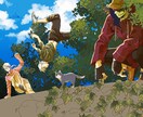 特急48時間｜世界観が伝わる一枚絵制作します 商用利用OK・サイズ相談も可能 イメージ6