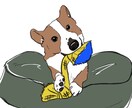 あなたのわんちゃんかわいいイラストにします ゆるっとわんちゃんのイラスト制作させていただきます！ イメージ4