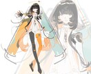 商用利用可｜立ち絵イラストを制作いたします 透明感のある塗りの立ち絵イラストです イメージ1