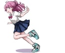 かわいい女の子の立ち絵・イラスト制作します 最安値でアイコンやサムネかわいいイラストをお任せください！ イメージ9