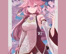 歌い手さん向け！動画用イラスト描きます YouTubeなどの動画投稿サイト用イラスト描きます！ イメージ4