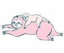 海外絵本のような動物親子のイラスト作成します 動物好きの心をくすぐる愛らしい＆おしゃれなイラスト イメージ3