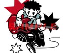 2名様限定価格  人物 X ギター/ベース描きます アイコン書きます。ほかの楽器も可能！お気軽にご相談ください♪ イメージ2