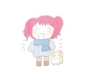 可愛らしいホワンとしたイラスト書きます ゆるキャライラストやイラスト名刺作成させていただきます イメージ5