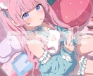 配信サムネ、歌みた、アイコンなんでも描きます 可愛く、元気なキャラクターに仕上げます！ イメージ5