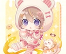 綺麗でかわいい♪ ミニキャライラスト制作します 企業実績多数！ 修正無制限、かわいいイラストをご提供します イメージ7