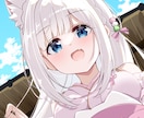 生き生きとした表情の可愛いイラストお届けします IRIAM向け立ち絵もOK。恥じらい顔が得意です イメージ2